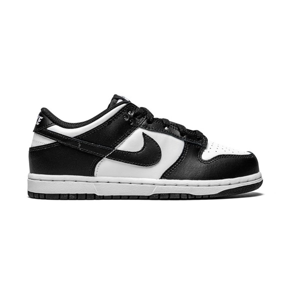 Size 2y Nike Dunk Low Retro Panda CW1588-100 - Picture 3 of 4